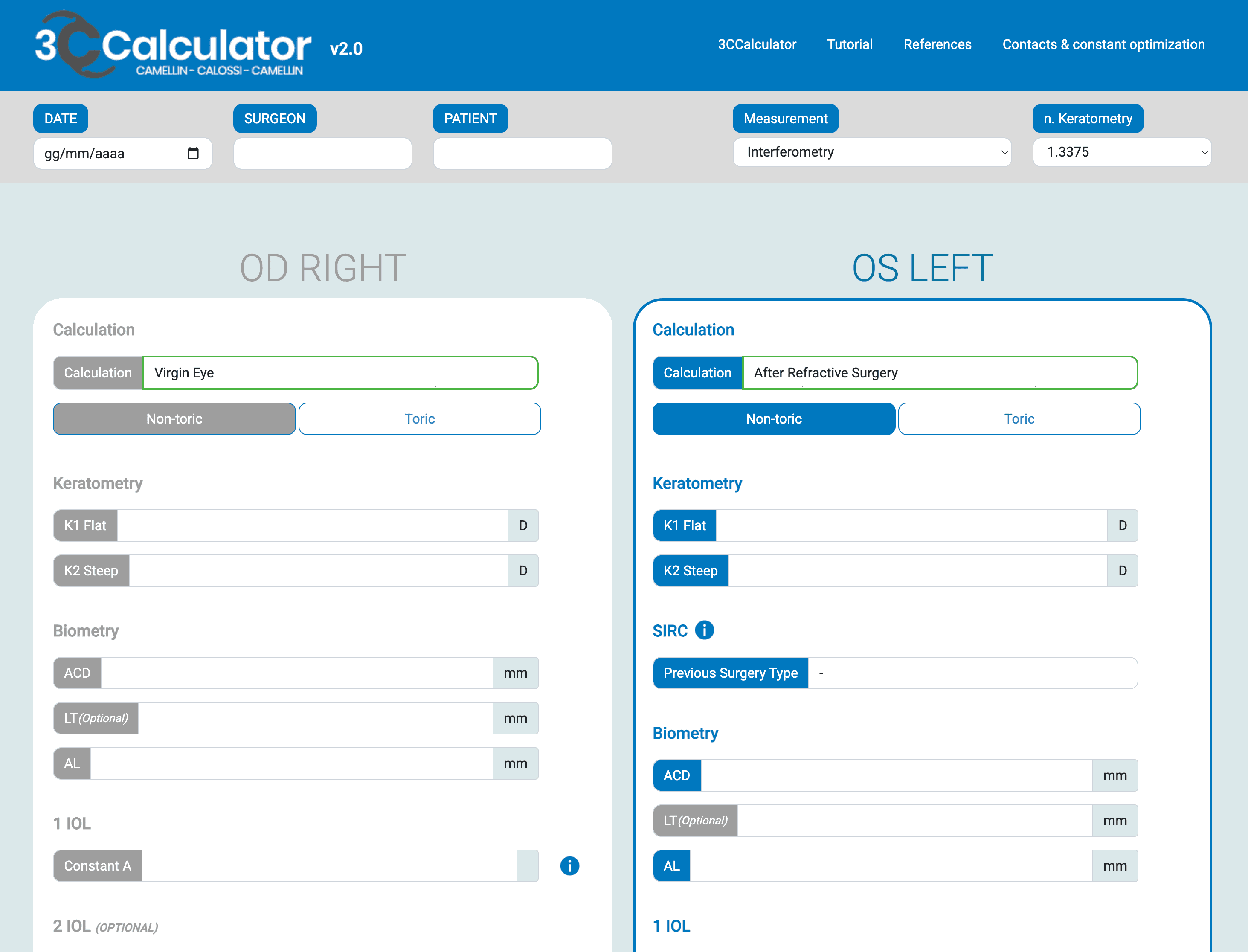 3C Calculator